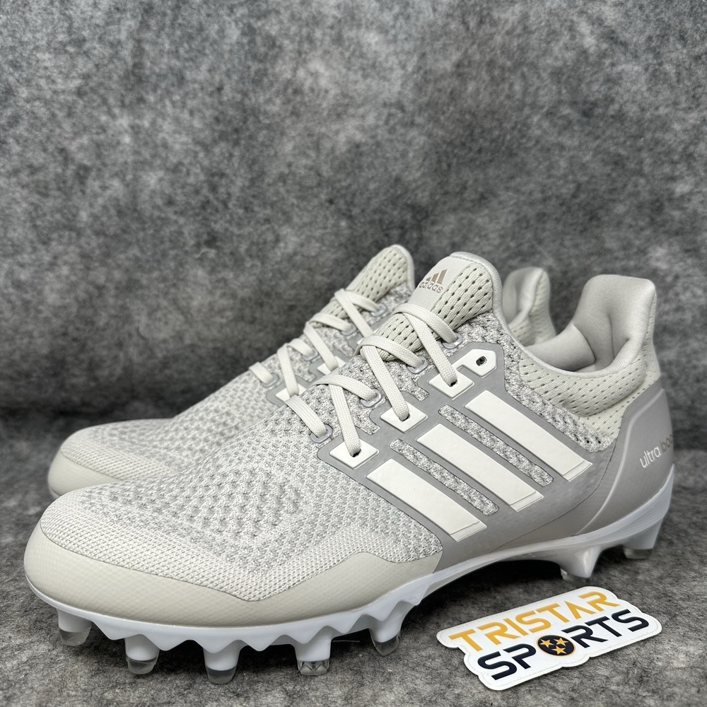 Adidas Ultraboost Football Cleats Mens Size 9 Talc Chalk White Granite JP7409